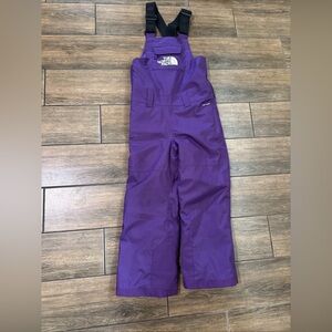 THE NORTH FACE Youth Freedom Insulated Bib, Gravity Purple Size XS -6-